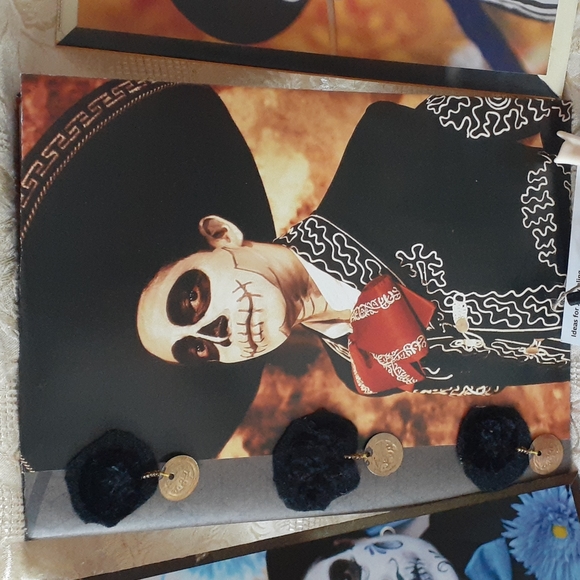 Day of the Dead Journal Handmade One of a Kind - Picture 2 of 9